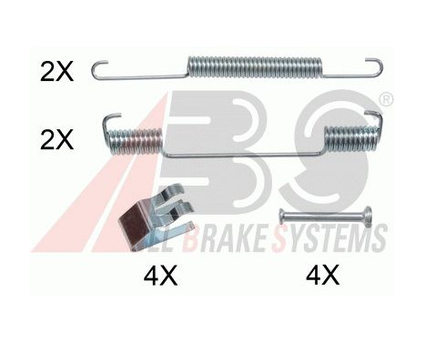 Accessory Kit, brake shoes, Image 2