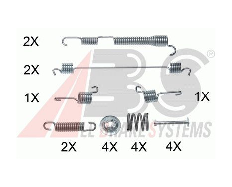 Accessory Kit, brake shoes, Image 2