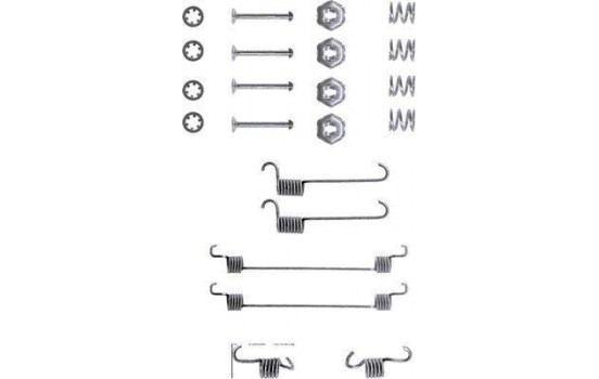 Accessory Kit, brake shoes