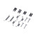 Accessory Kit, brake shoes