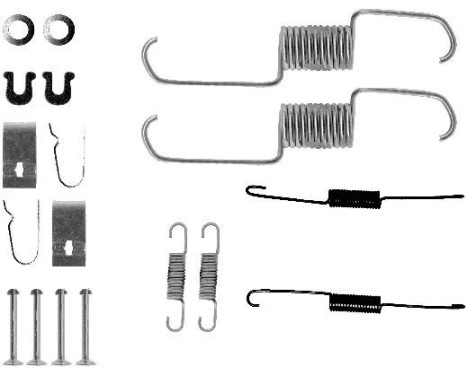 Accessory Kit, brake shoes