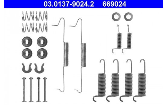 Accessory Kit, brake shoes