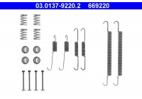Accessory Kit, brake shoes
