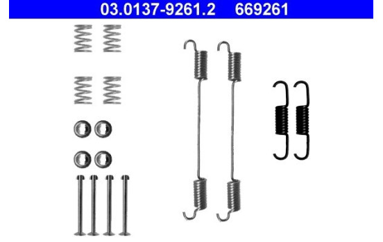 Accessory Kit, brake shoes