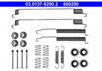 Accessory Kit, brake shoes