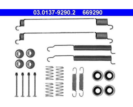 Accessory Kit, brake shoes