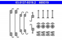 Accessory Kit, brake shoes