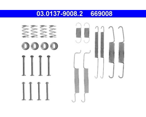 Accessory Kit, brake shoes