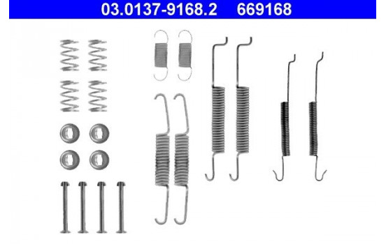 Accessory Kit, brake shoes