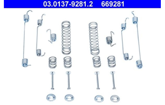 Accessory Kit, brake shoes, Image 2