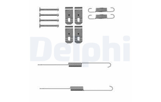 Accessory Kit, brake shoes