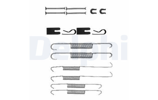 Accessory Kit, brake shoes