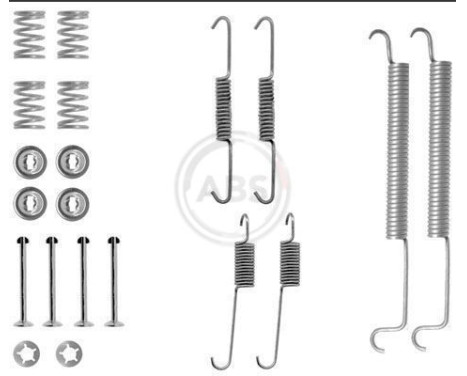 Accessory Kit, brake shoes, Image 3