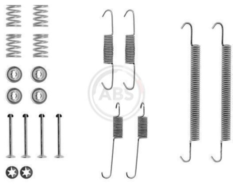 Accessory Kit, brake shoes, Image 3