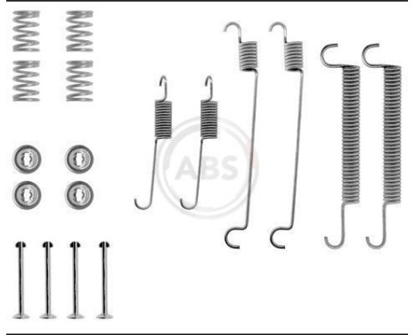 Accessory Kit, brake shoes, Image 3
