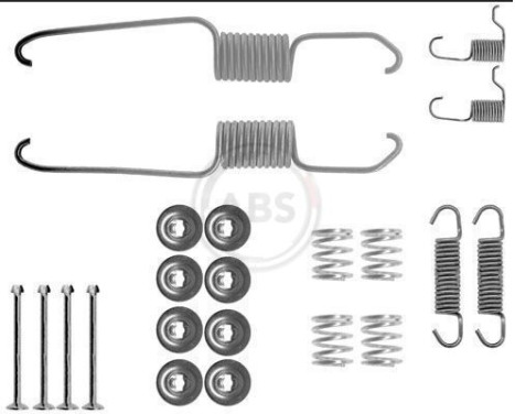 Accessory Kit, brake shoes, Image 3
