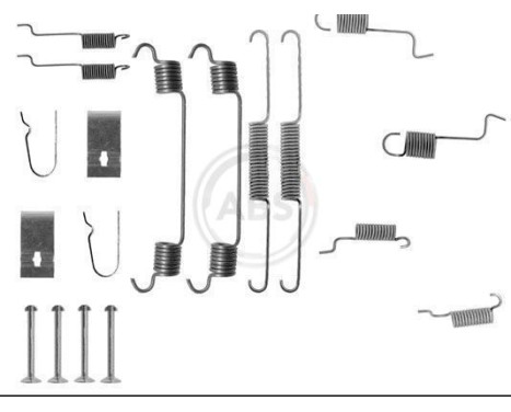 Accessory Kit, brake shoes, Image 3