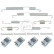 Accessory Kit, brake shoes, Thumbnail 3