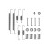 Accessory Kit, brake shoes
