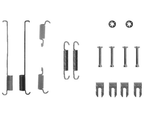 Accessory Kit, brake shoes