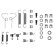 Accessory Kit, brake shoes