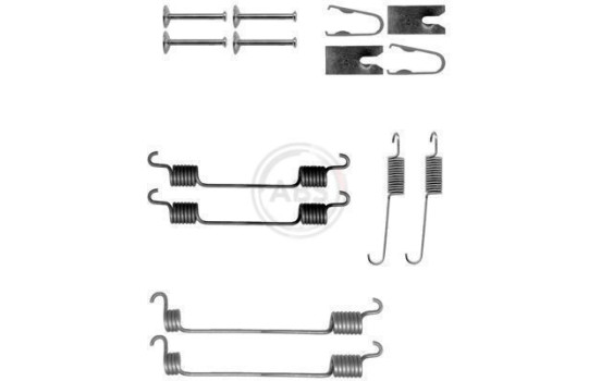 Accessory Kit, brake shoes, Image 3