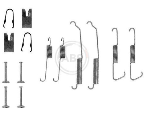 Accessory Kit, brake shoes, Image 3