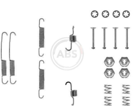 Accessory Kit, brake shoes, Image 3