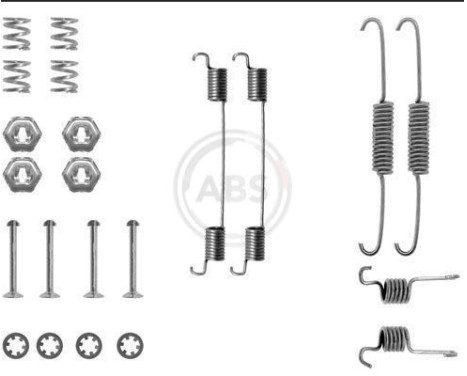 Accessory Kit, brake shoes, Image 3