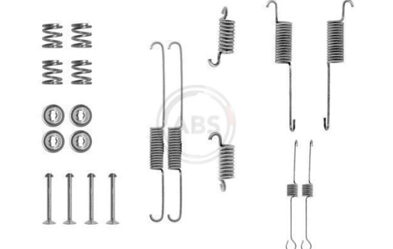 Accessory Kit, brake shoes, Image 3
