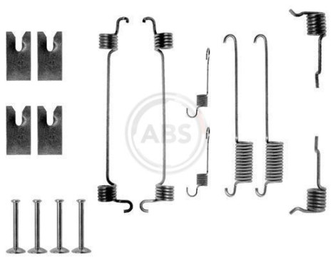 Accessory Kit, brake shoes, Image 3