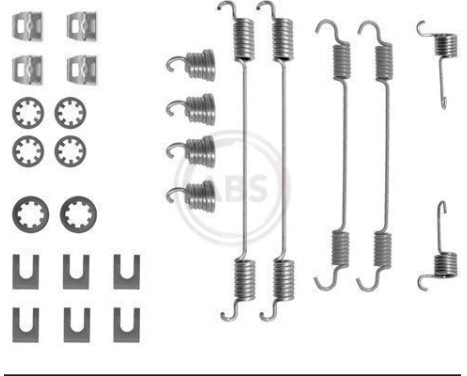 Accessory Kit, brake shoes, Image 3