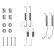 Accessory Kit, brake shoes, Thumbnail 3