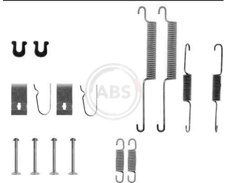 Accessory Kit, brake shoes, Image 3