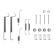 Accessory Kit, brake shoes