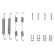 Accessory Kit, brake shoes