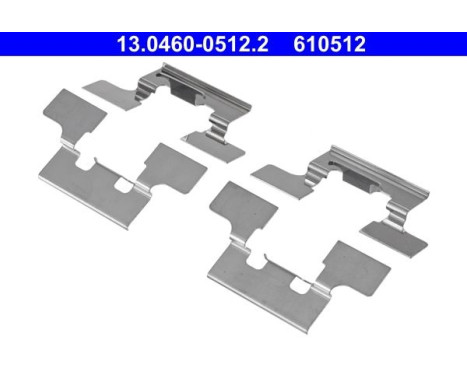 Accessory Kit, disc brake pad, Image 2