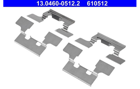 Accessory Kit, disc brake pad, Image 2