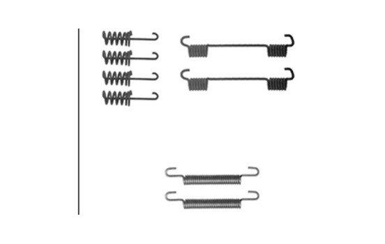 Accessory Kit, parking brake shoes, Image 2