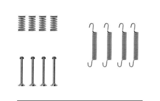 Accessory Kit, parking brake shoes