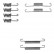 Accessory Kit, parking brake shoes