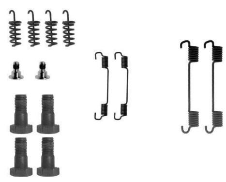 Accessory Kit, parking brake shoes