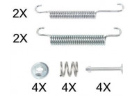 Accessory Kit, parking brake shoes