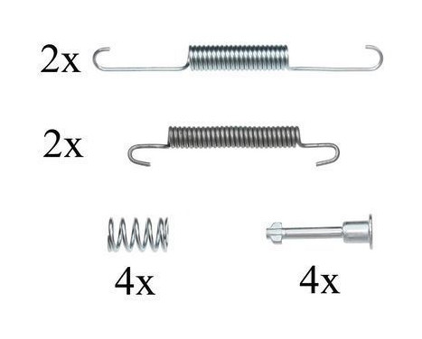 Accessory Kit, parking brake shoes
