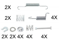 Accessory Kit, parking brake shoes