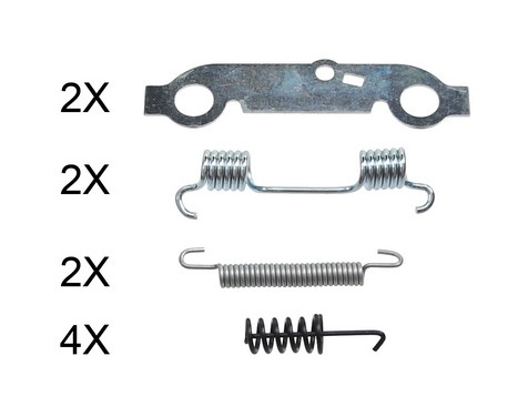 Accessory Kit, parking brake shoes