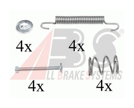 Accessory Kit, parking brake shoes, Image 2