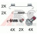 Accessory Kit, parking brake shoes, Thumbnail 2