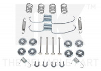 Accessory Kit, parking brake shoes