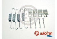 Accessory Kit, parking brake shoes